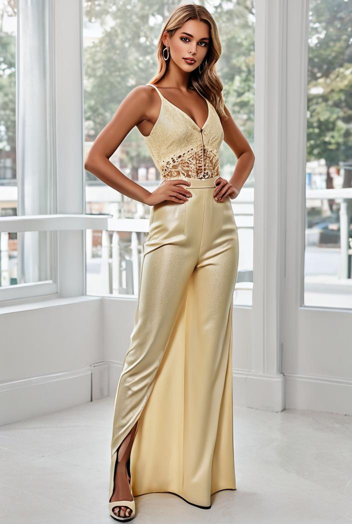 gorgeous v neck leaf sequined fishtail party dress 121613
