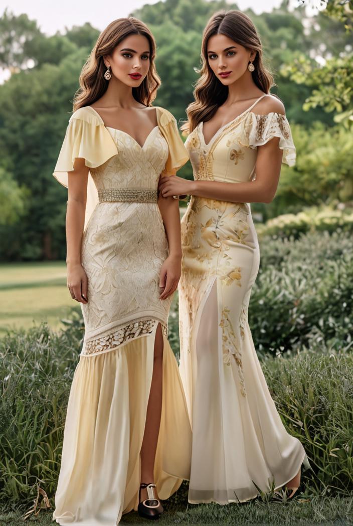 gorgeous v neck leaf sequined fishtail party dress 121654