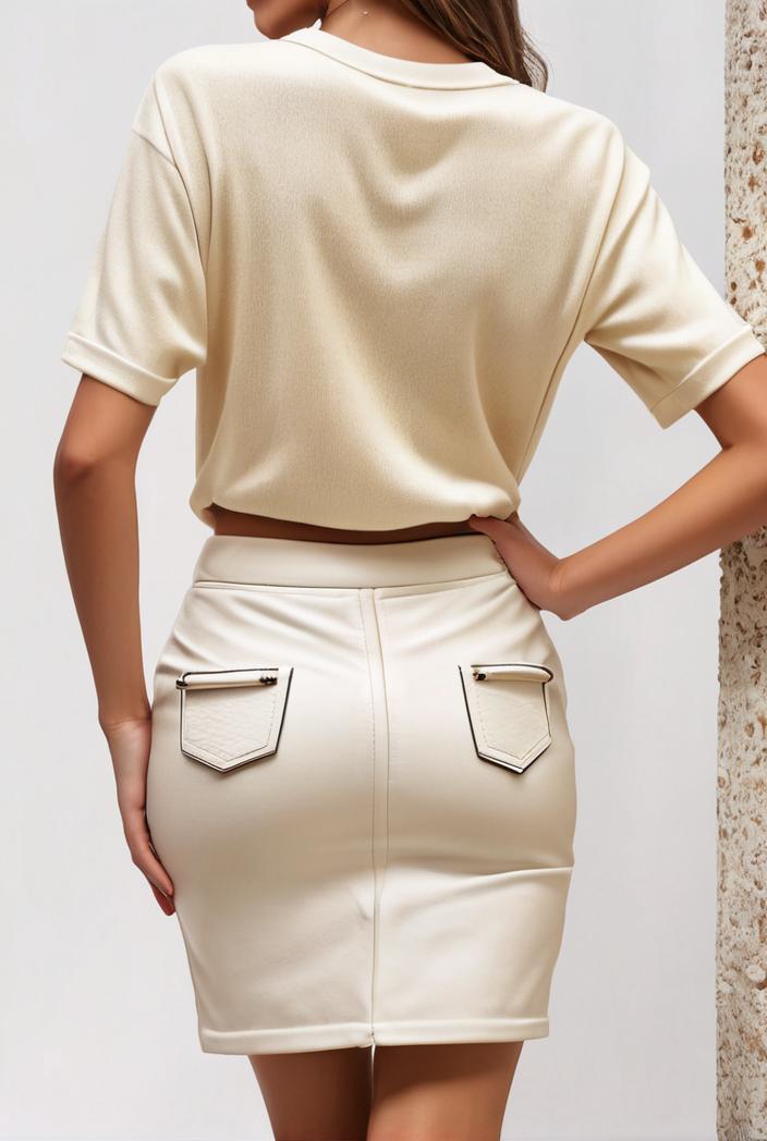 strappy solid color knit slim mini dress 105487