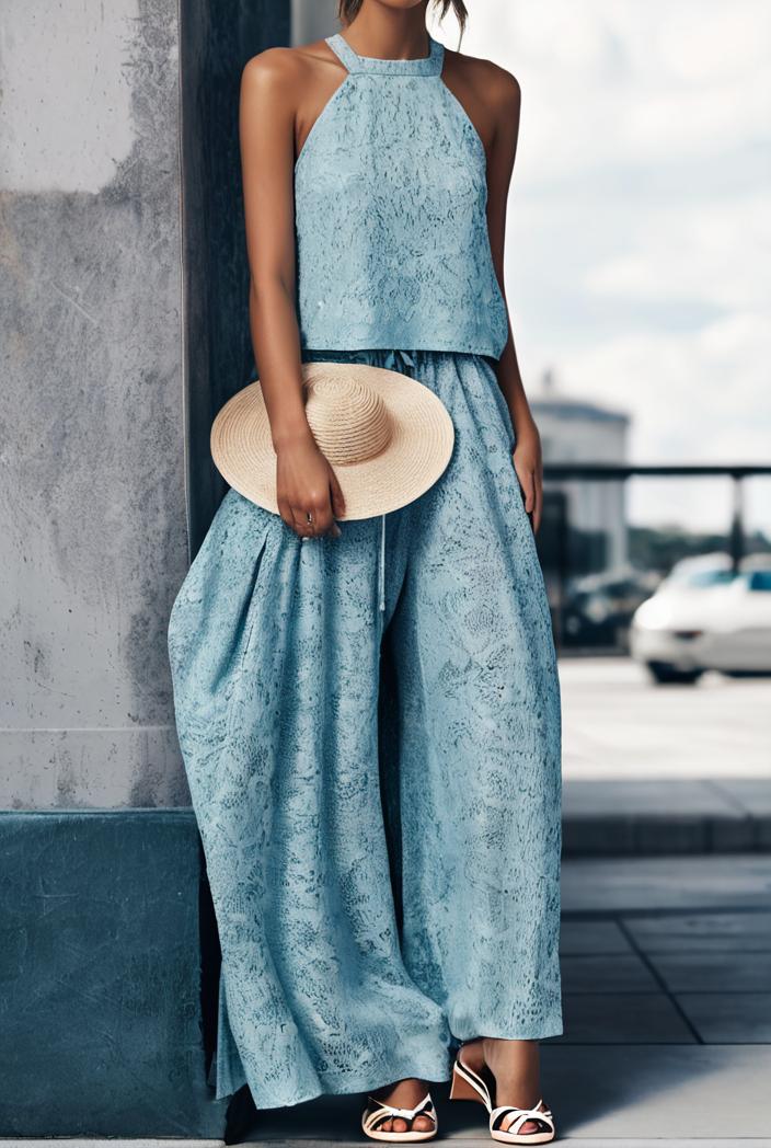 floral print halter bohemian long skirt 142090