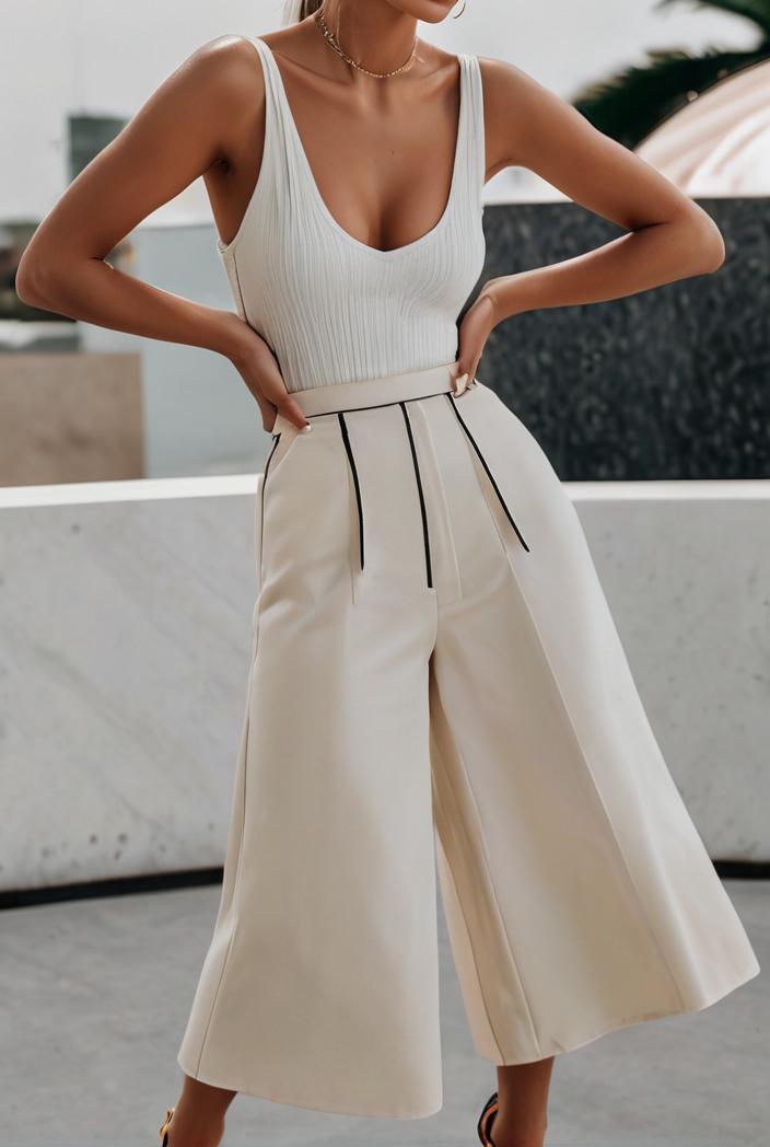loose round neck sleeveless belted jumpsuit 149568