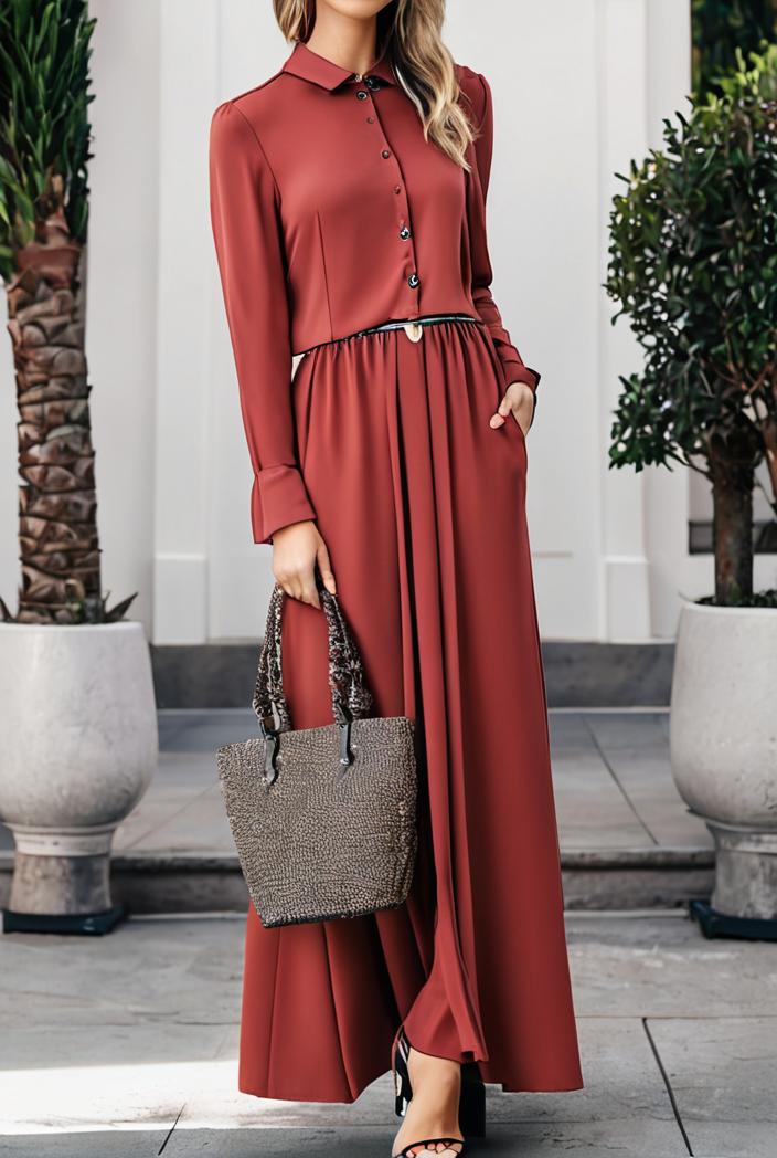 solid halter neck open back sleeveless dress 101767