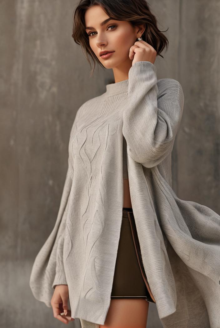 loose large size deep v button shirt dress 123630