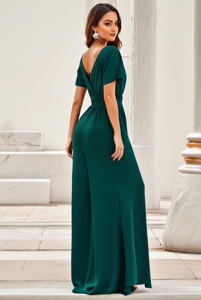 women s a line empire waist maxi chiffon evening dress 114616