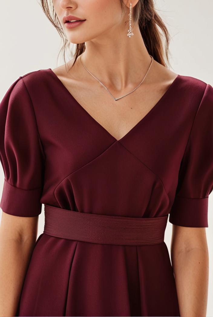 women s a line empire waist maxi chiffon evening dress 114655