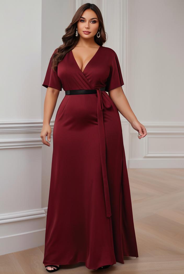 women s a line empire waist maxi chiffon evening dress 114696