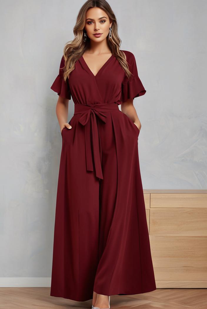 women s a line empire waist maxi chiffon evening dress 114699