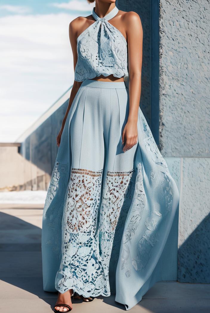 floral print halter bohemian long skirt 113669