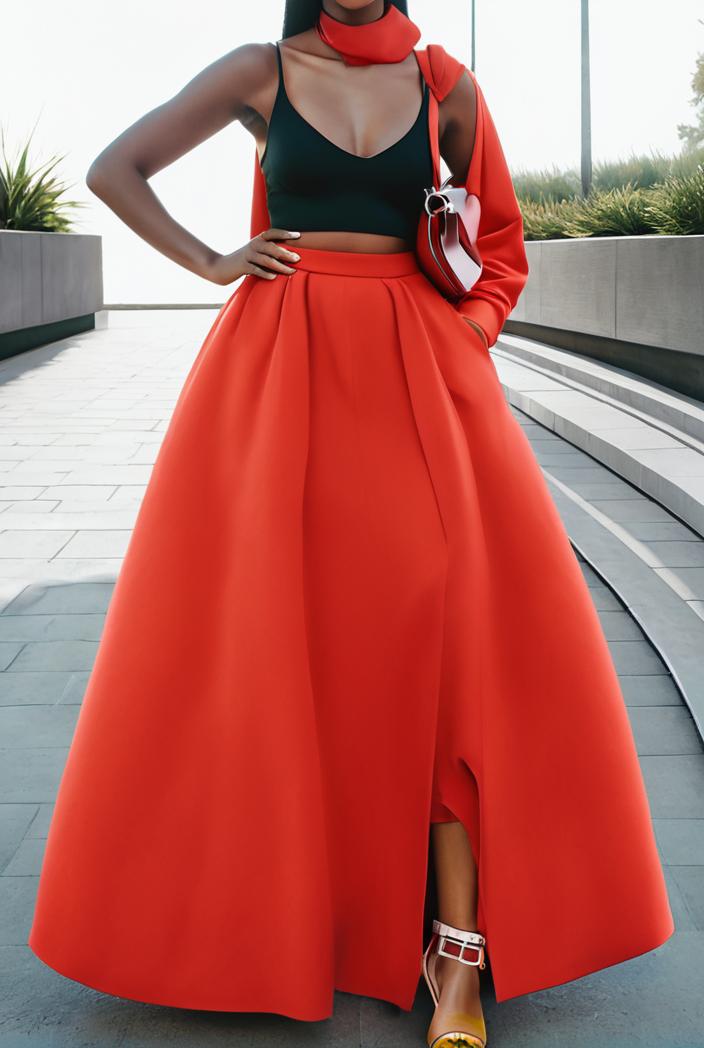 solid halter neck open back sleeveless dress 144199