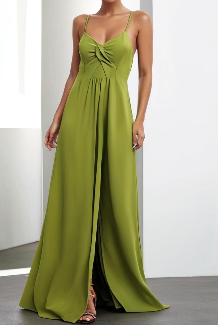 solid halter neck open back sleeveless dress 144264