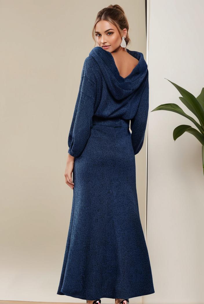 3 4 sleeve bodycon plunging back sequin evening dress 116953