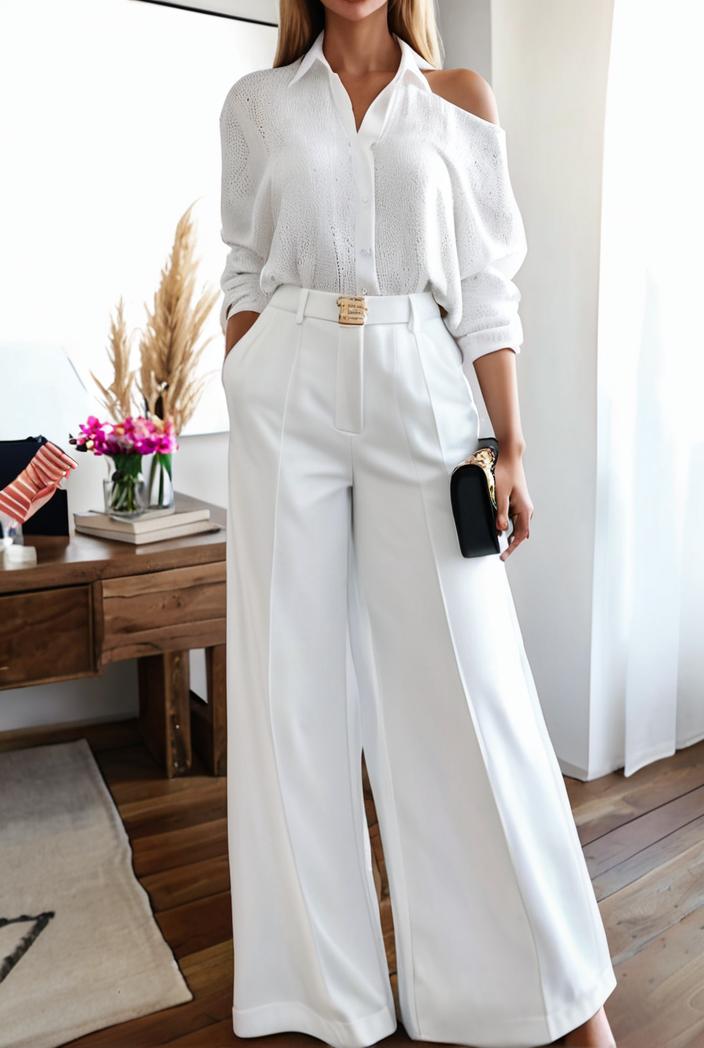 women s jumpsuits long sleeve one shoulder lace up wide leg jumpsuit 146426