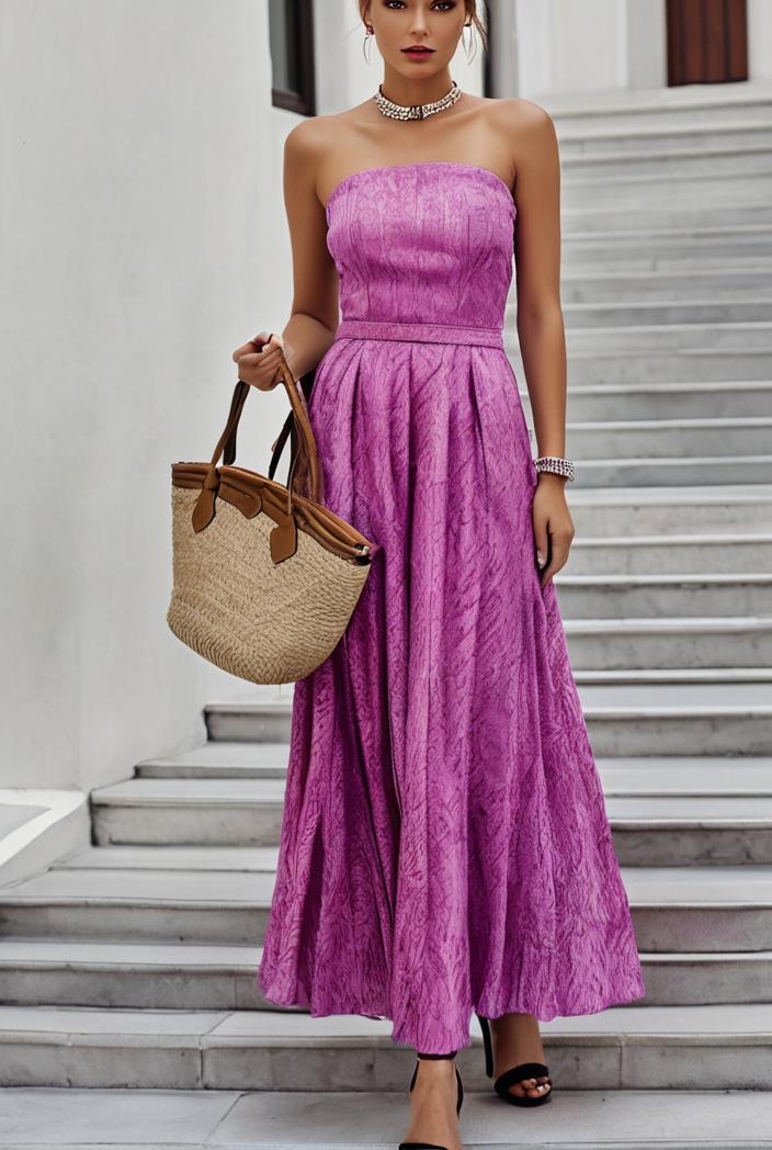 boho print halterneck sleeveless dress 128413