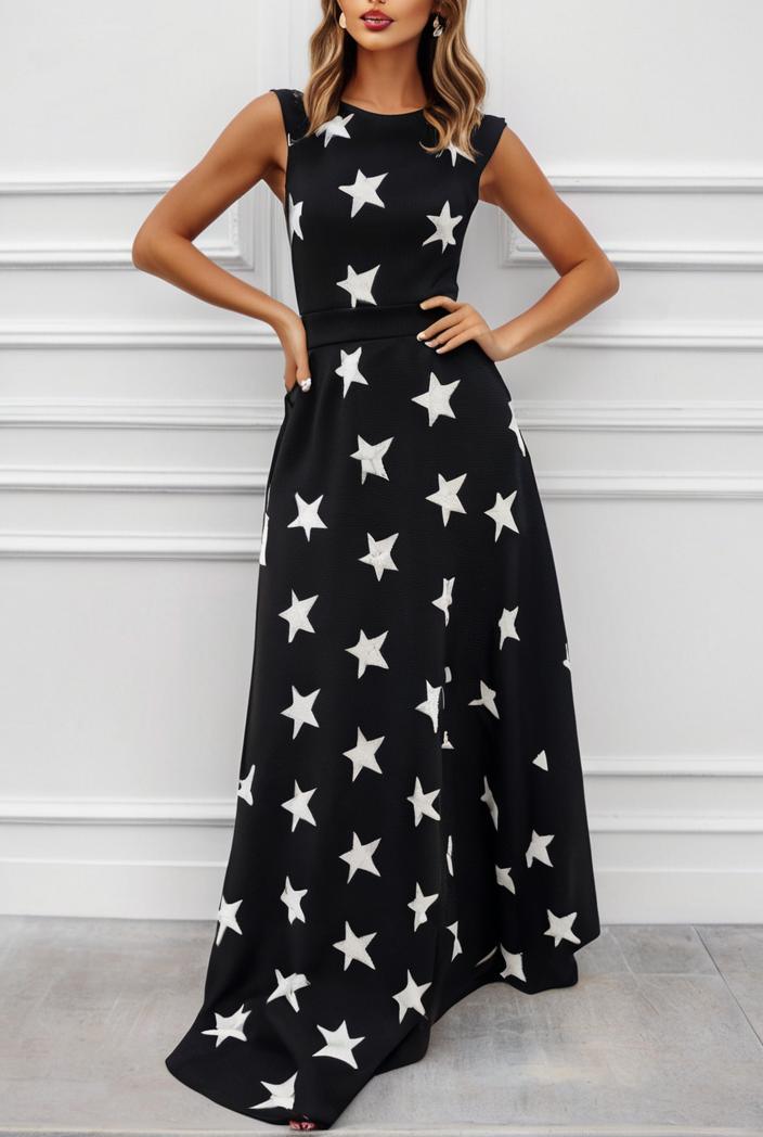 polka dot print halter backless ruched maxi dress 139305