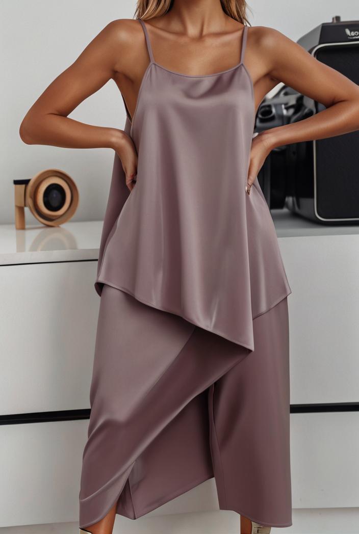 loose round neck sleeveless belted jumpsuit 149642