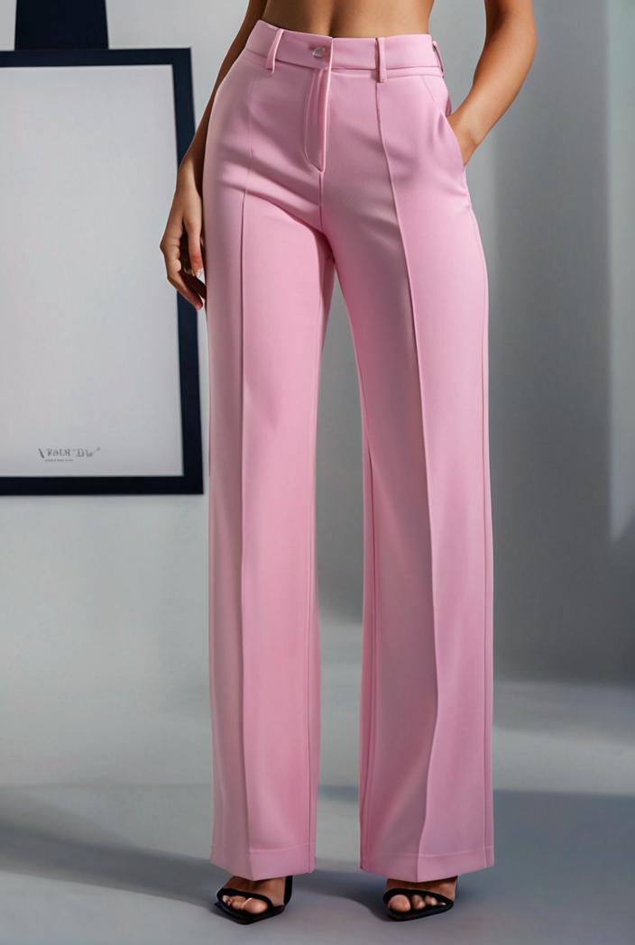 one shoulder crop top mopping pants two piece suit 103375