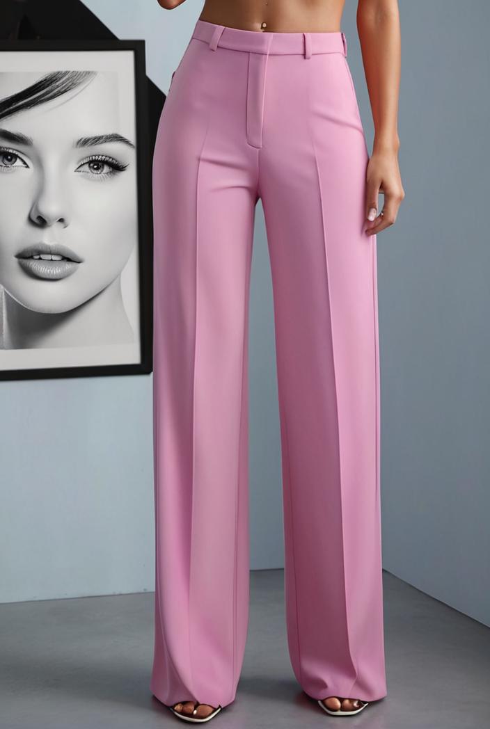 one shoulder crop top mopping pants two piece suit 103382