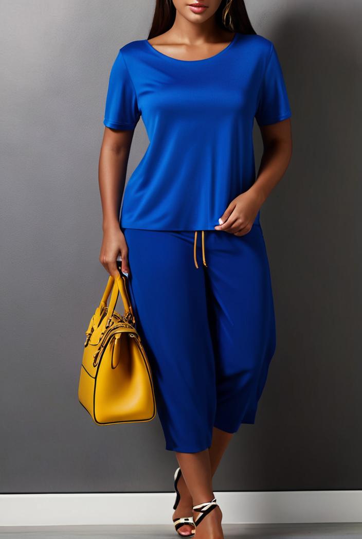 ruffled pleated short sleeve dress 116446