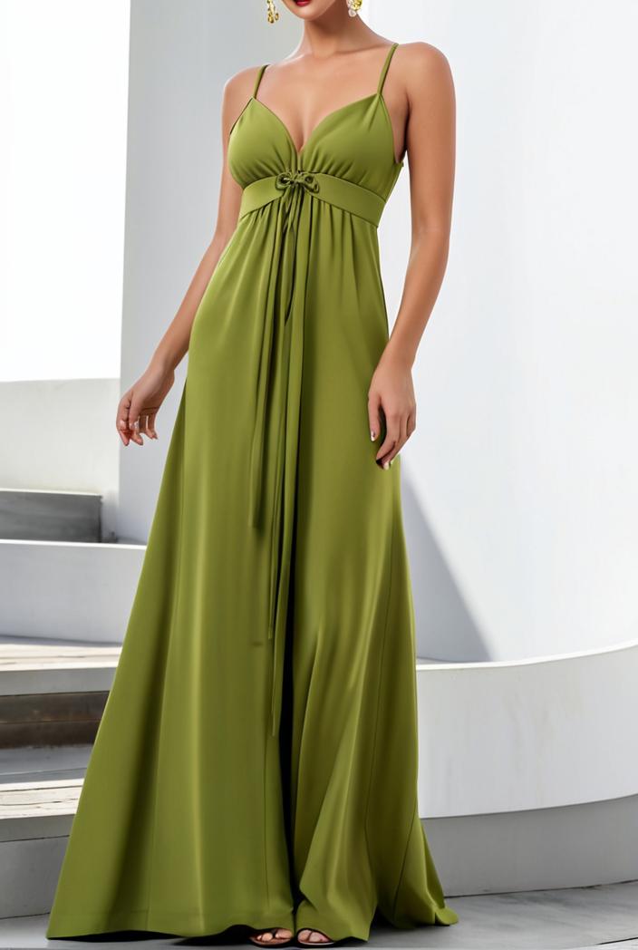 solid halter neck open back sleeveless dress 101798