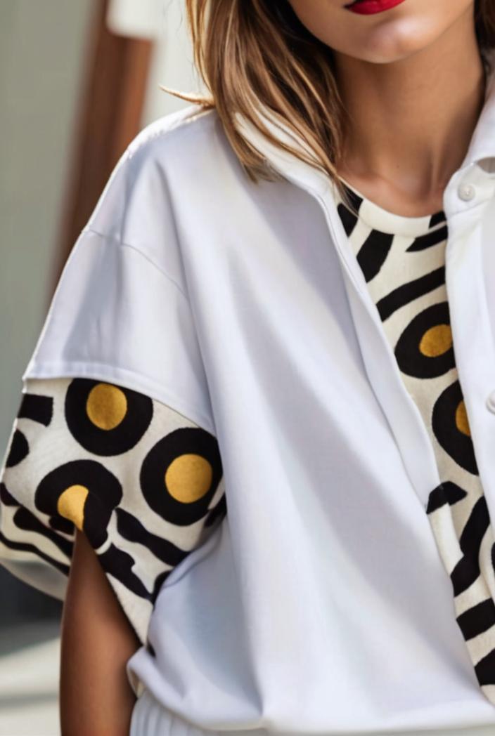 loose leopard print stitching mini dresses 123708