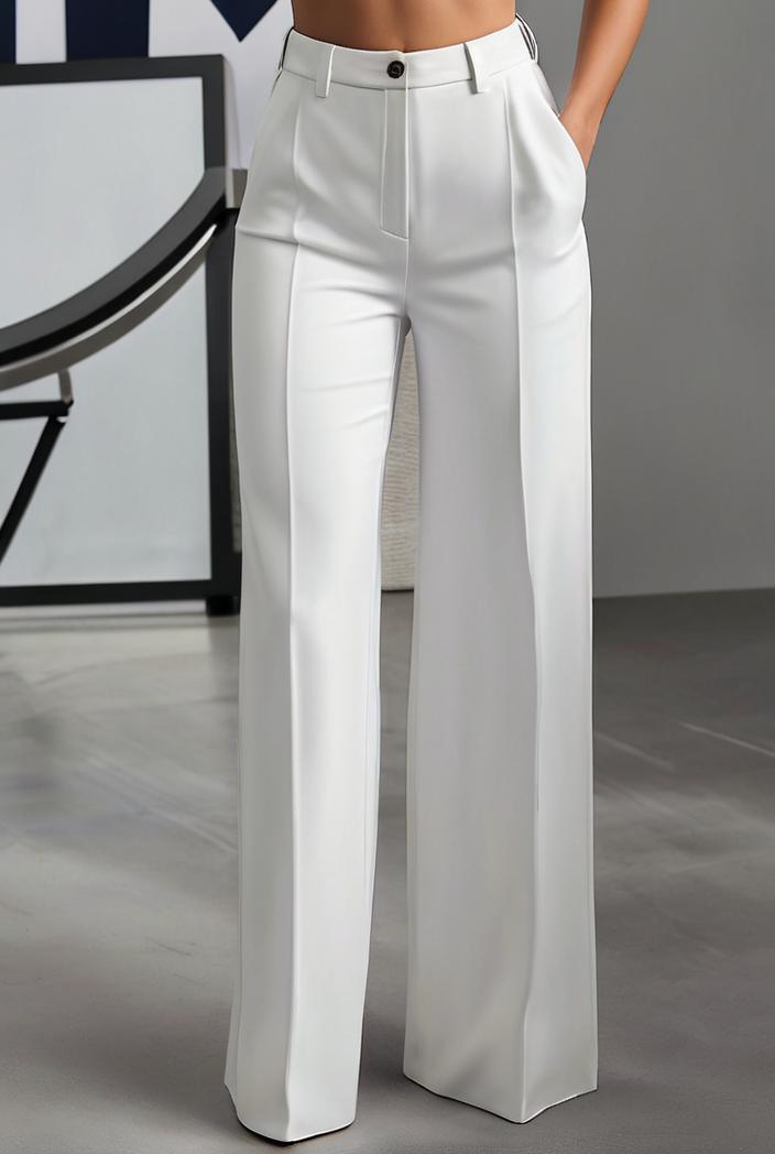 one shoulder crop top mopping pants two piece suit 124999