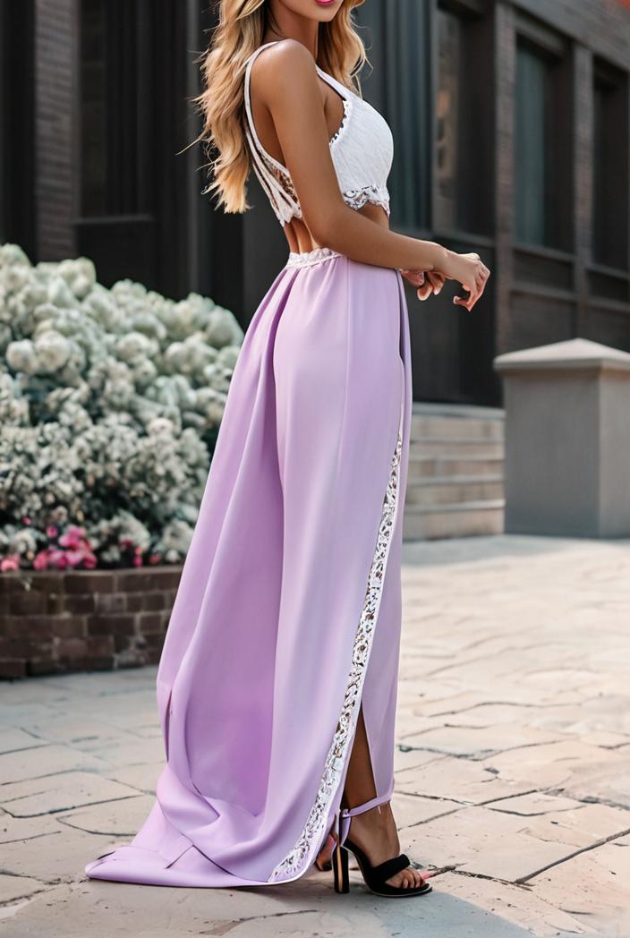 sling belted striped sleeveless dress 123474