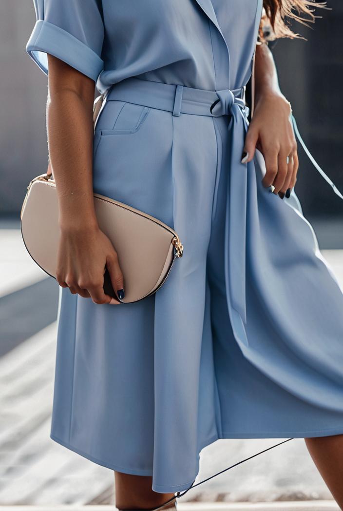 a line flap pockets rolled sleeve v neck casual lapel denim maxi dresses 104967