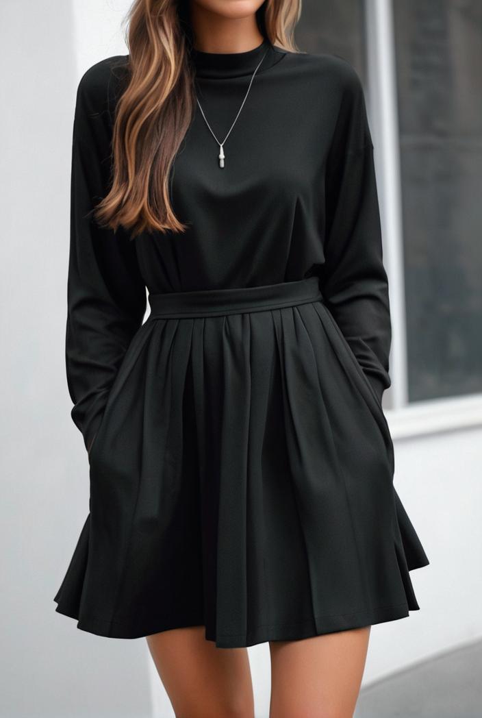 smocked tied balloon sleeve mini dress 101875