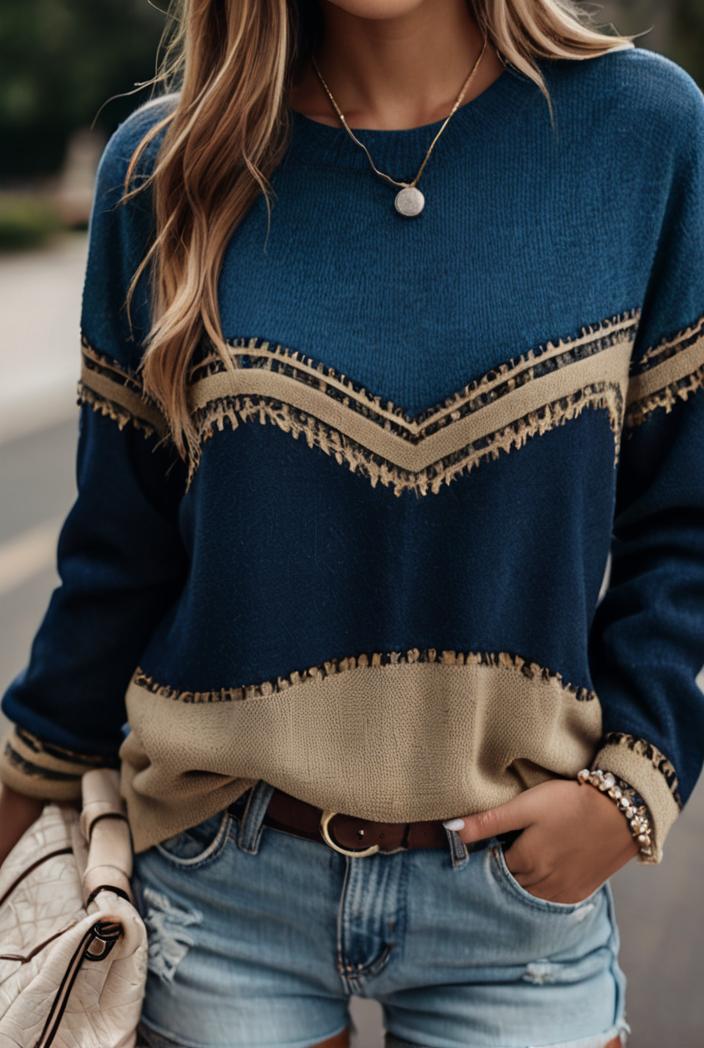 women s t shirts landscape print round neck pullover long sleeve t shirts 126355