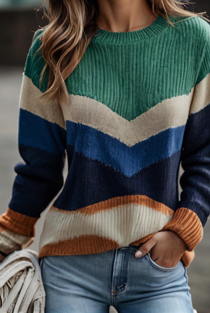 women s t shirts landscape print round neck pullover long sleeve t shirts 126364