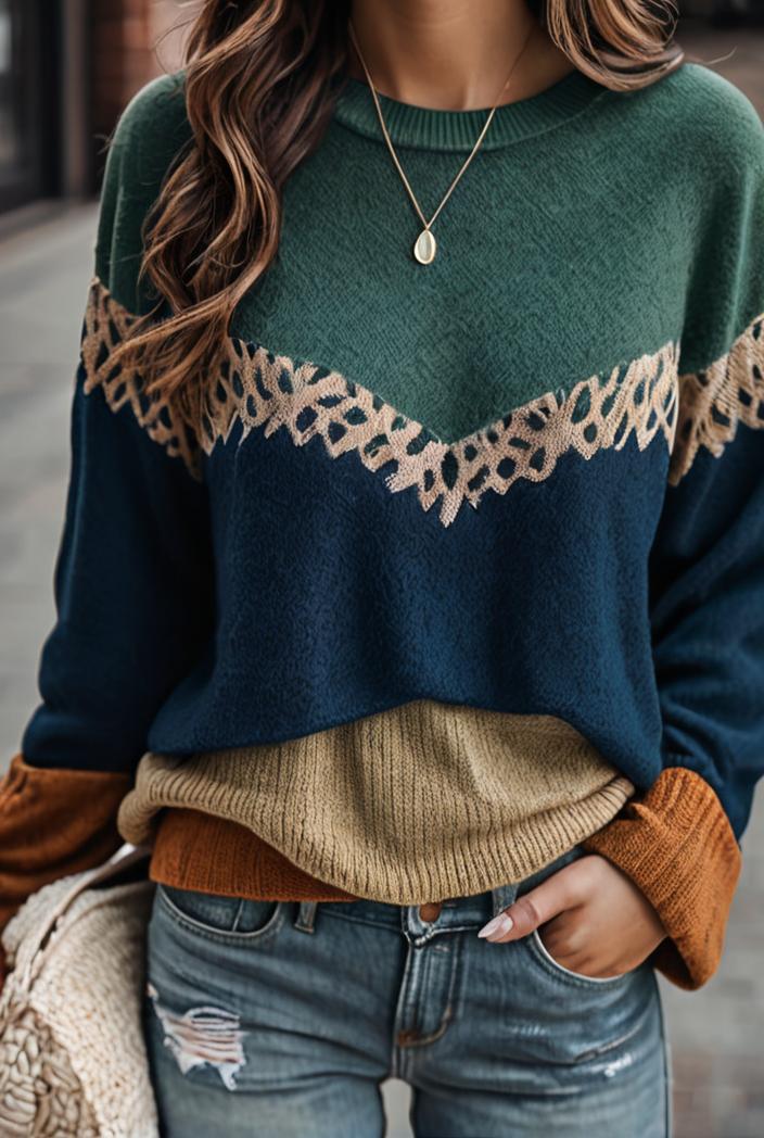 women s t shirts landscape print round neck pullover long sleeve t shirts 126366