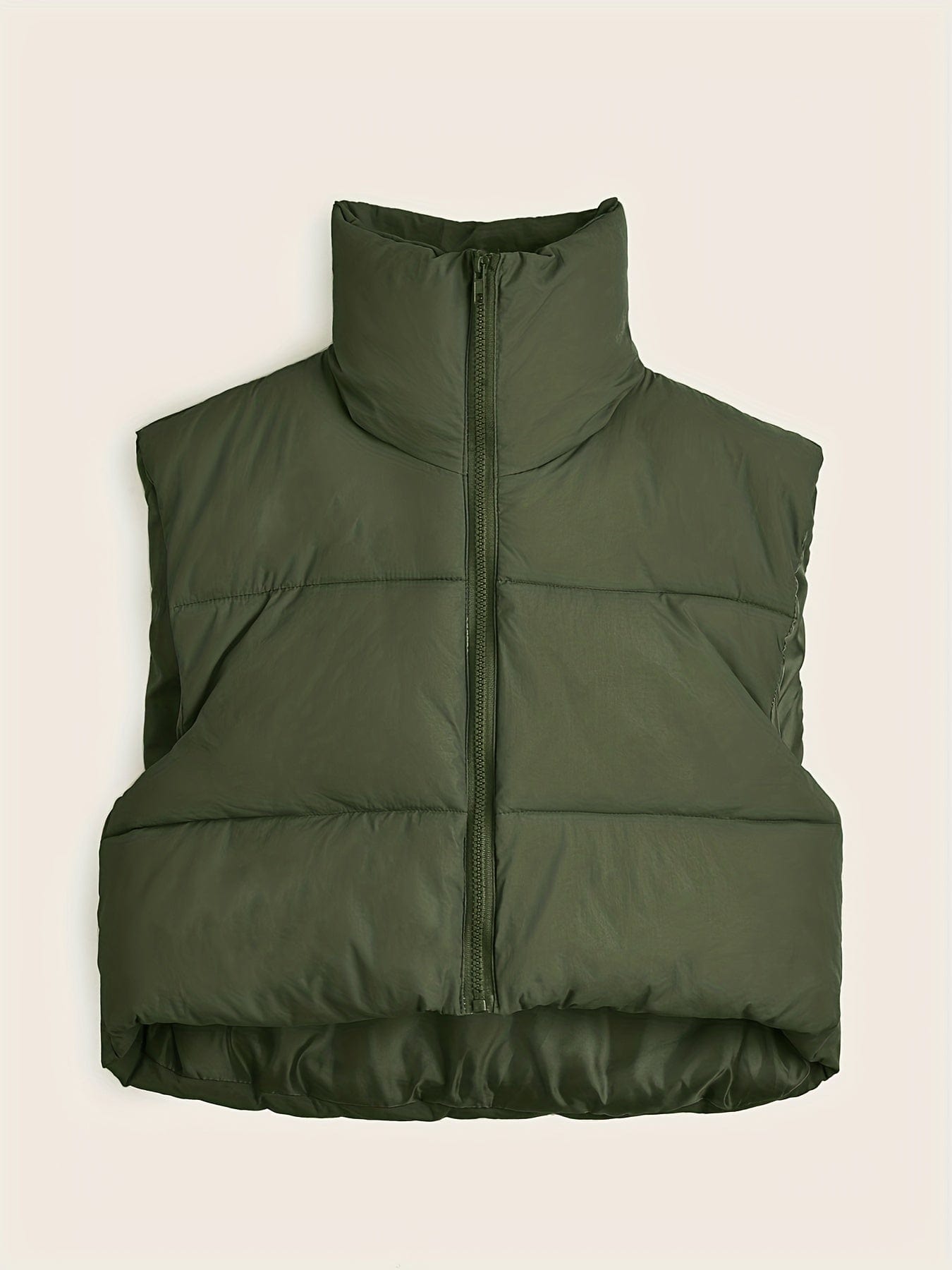 MsDressly Coats Solid Lightweight Thermal Layer Sleeveless Zip-Up Vest Coat COA231012020OLIS(4)