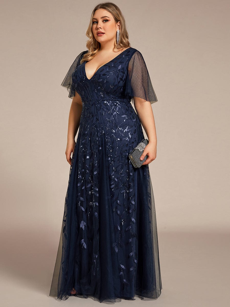 MsDresslyEP Plus Formal Dress Plus Size Floor Length Formal Evening Gowns for Weddings